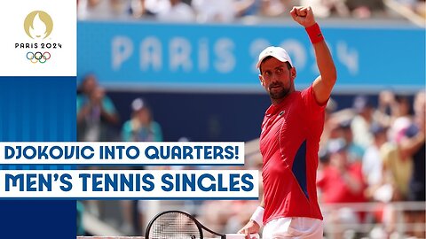 Novak Djokovic beats Dominik Koepfer in men's tennis singles | #Paris2024 highlights