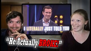 Jimmy Carr Breaks! Americans React - I Literally Just Told You