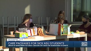 ASU parents create 'quarantine care bags' for students in isolation