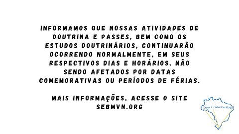 Atividades ocorrerão normalmente nas festividades e férias