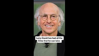 Larry David can't take anymore Elmo
