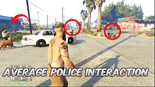 Average Police Interaction In Sandy Shores | Gta 5