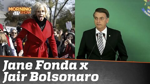 Ativismo e crítica de Jane Fonda a Bolsonaro geram debate movimentado no Morning