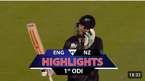 England vs New Zealand 1st odi cricket match