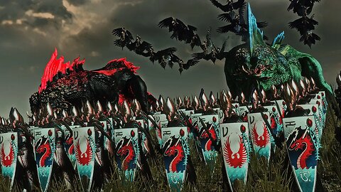 Sea Elves Vs Vampire Counts | 15,000 Unit Cinematic Battle | Total War Warhammer 2