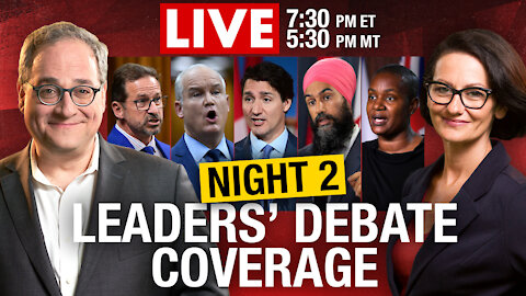 Rebel News LIVE! English Language Federal Leaders' Debate