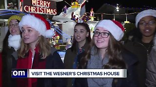 Visit to the Wesner's Christmas Home