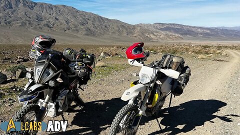 Death Valley Adventure Ride Part: VII (Panamint Valley, Goler Canyon, Bad waters)