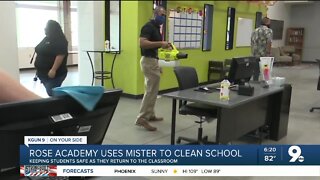 Tucson Charter school uses 'fogger', typical for yard work, to disinfect school