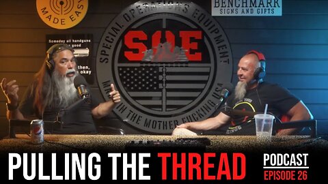 PULLING THE THREAD // EP. 26 #podcast #glock #combatvet #politics #dirtypolitics #military #marines