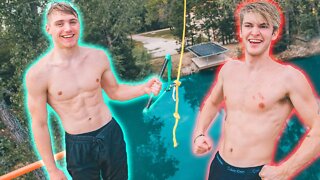 INSANE ROPE SWING GAME OF FLIP!!