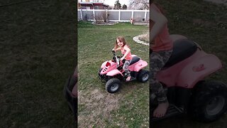 The Twins learn to ride