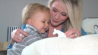 Families with newborns struggling with sleep