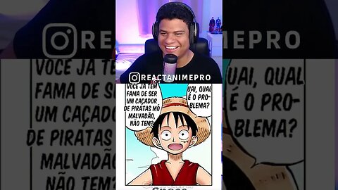 Luffy convidando Zoro pro Band | React Anime Pro