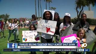 Families belong together rally almost shut down