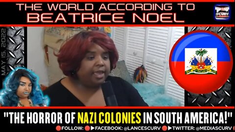 "THE HORROR OF NAZI COLONIES IN SOUTH AMERICA!" - THE WORLD ACCORDING TO BEATRICE NOEL
