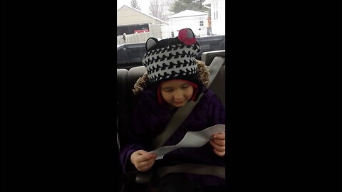 Girl reacts to finding out she's going to be a big sister in the best way possible