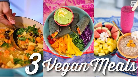 3 Vegan Meals from our Costa Rica Retreat: Blue Zones Diet!