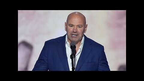 Dana White Full Speech introducing Trump at The RNC