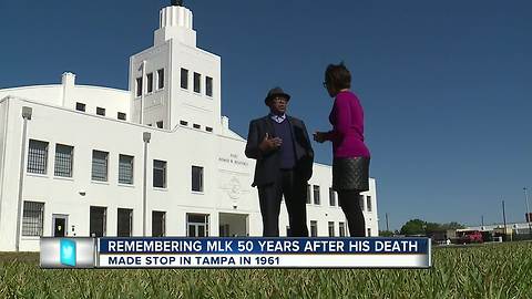 Local civil rights activist recalls Dr. MLK's Tampa speech 50 yrs after assassination