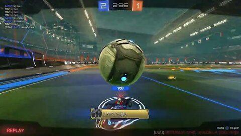 When your teammate KNOWS you're going to score