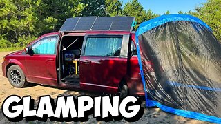 OFF GRID VAN CAMPING with Zero Breeze Portable AC