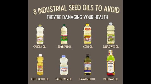 Dark History of Industrial Seed Oils