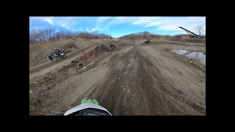 Ripping my Klx230 abs at 691
