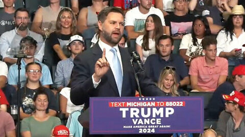 JD Vance Flames VP Kamala Harris At MAGA Rally