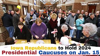 Iowa Republicans to Hold 2024 Presidential Caucuses on Jan. 15-World-Wire
