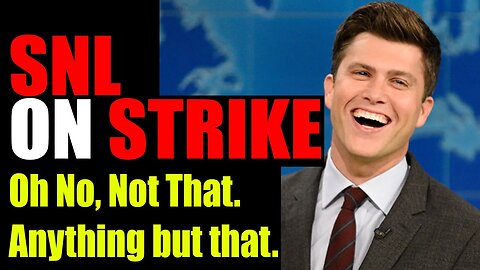 SNL may go on strike on April 1st. We can only hope.