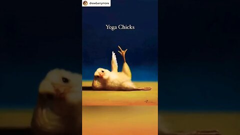 chicken yoga shorts video| #shorts