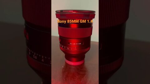 Sony 85MM GM 1.4