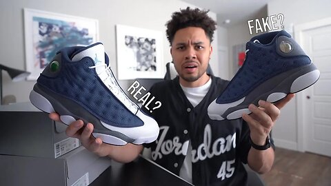 Flint Air Jordan 13 REAL vs FAKE