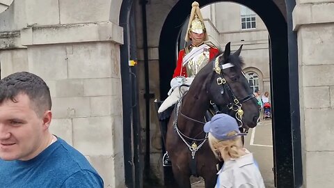 Another tourist needs the boot #horseguardsparade