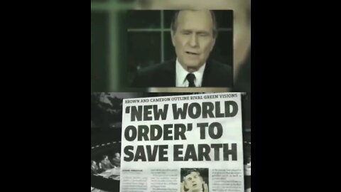 — THE NEW WORLD ORDER HAS NEVER BEEN A THEORY — IT'S ON PUBLIC RECORD