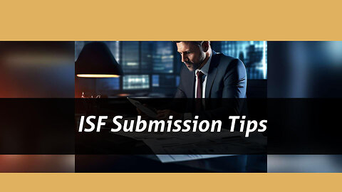 Options for Rush ISF Submissions