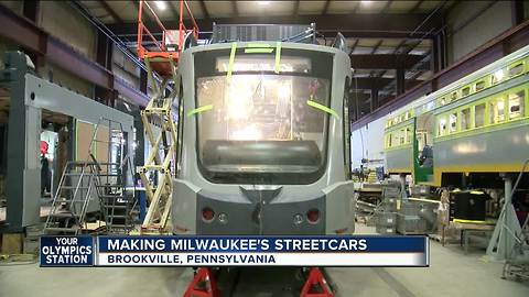 First Look: The Milwaukee Streetcars coming together in Pennsylvania