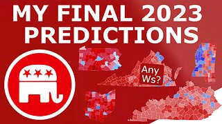 My FINAL 2023 Election Predictions (Kentucky, Virginia, & More!)