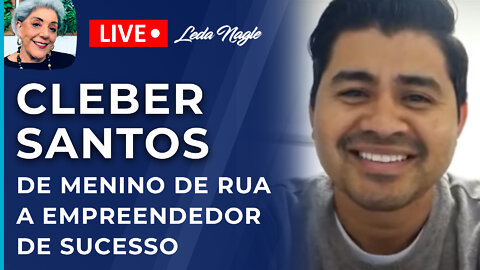 Ex menino de rua, Cleber santos descobriu o amor com um cachorro e hoje é empreendedor de sucesso.