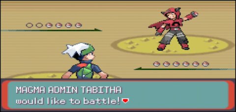 Pokemon Emerald - Team Magma Admin 2nd Battle: Tabitha