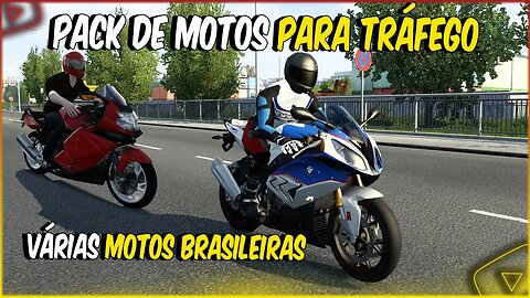 MOD DE MOTOS PARA TRÁFEGO QUE VOCÊ PRECISA TER NO ETS2 1.46 1.47 BETA