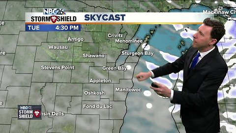 Michael Fish's NBC26 Storm Shield weather forecast