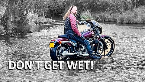 Riding Motorbikes is MAXIMUM FUN! | Harley Davidson BREAKOUT VS PAN AMERICA crossing rivers.