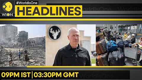 Strikes targets 2 Gaza schools | Will exact a price if attacked: Gallant| WION Headlines