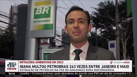 Ibama já aplicou 263 multas à Petrobras entre janeiro e maio