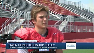 FNL Player of the Week: Owen Heinecke, Bishop Kelley