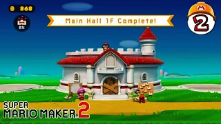 Super Mario Maker 2 - Story Mode Part 2 - Making Progress!