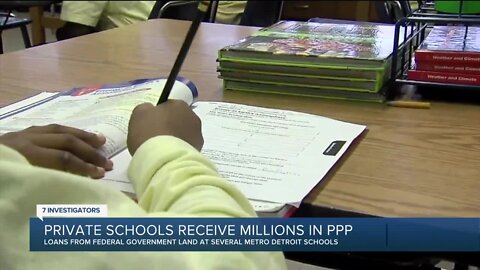 Private school receive millions in PPP