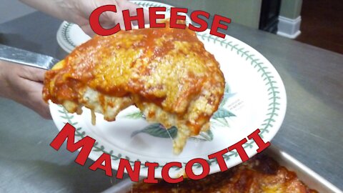 Cheese Manicotti | 007